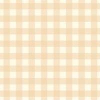 Beige Little Gingham Wallpaper