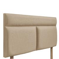 Bella Upholstered Headboard - Small Single - Beige