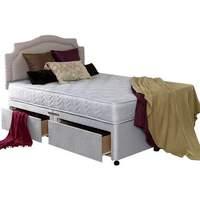 Bedmaster Venice Divan Bed Double-No Drawers-Without Zip Link