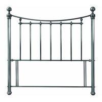 Bentley Isabelle Headboard Kingsize Nickel Metal