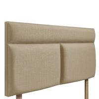 Bella Upholstered Headboard - Small Single - Sand