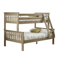 bedmaster carra triple sleeper pine