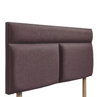 Bella Upholstered Headboard - Small Single - Amethyst