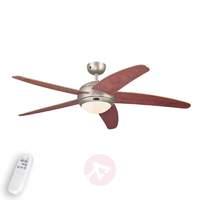 Bendan ceiling fan in dark pewter