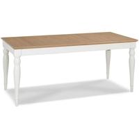 Bentley Designs Hampstead Two Tone Dining Table - 6-8 Seater Rectangular Extending