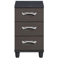 Berkeley Graphite Chest of Drawer - 3 Drawer Narrow