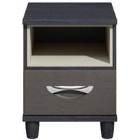 Berkeley Graphite Bedside Cabinet - 1 Drawer