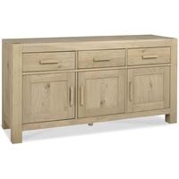 bentley designs turin aged oak sideboard wide