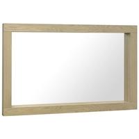 Bentley Designs Turin Aged Oak Landscape Mirror