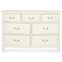 Bentley Designs Bordeaux Ivory Chest of Drawer - 3+4 Drawer