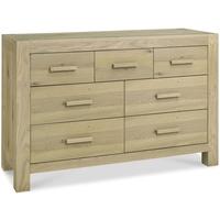 Bentley Designs Turin Aged Oak Chest of Drawer - 4+3 Drawer