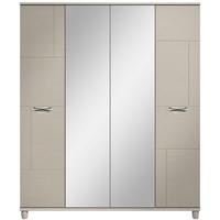 Berkeley Cashmere Centre Mirrored Wardrobe - 4 Door