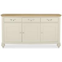 Bentley Designs Montreux Pale Oak and Antique White Sideboard - Wide