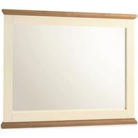 bentley designs provence two tone wall mirror wide