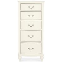 bentley designs bordeaux ivory chest of drawer 5 drawer tall