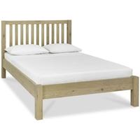 Bentley Designs Turin Aged Oak Bedstead - Slatted Low Footend