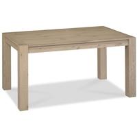 Bentley Designs Turin Aged Oak Dining Table - 6 Seater