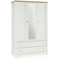 Bentley Designs Atlanta Two Tone Wardrobe - Triple