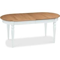 Bentley Designs Hampstead Two Tone Dining Table - 6-8 Seater Extending