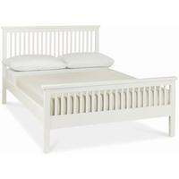 Bentley Designs Atlanta White Bedstead - High Foot End