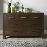 Bentley Designs Lyon Walnut Chest of Drawer - 4+3 Drawer