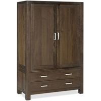 Bentley Designs Lyon Walnut Wardrobe - Large Double