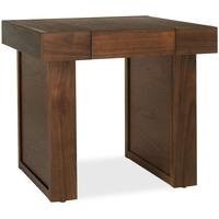 Bentley Designs Akita Walnut Lamp Table