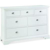 Bentley Designs Hampstead White Chest of Drawer - 3+4 Drawer