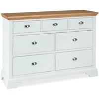 bentley designs hampstead two tone chest of drawer 34 drawer