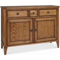 bentley designs sophia oak sideboard narrow