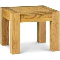 Bentley Designs Lyon Oak Lamp Table - Square