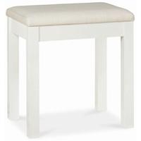 Bentley Designs Atlanta White Stool