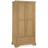 Bentley Designs Hampstead Oak Wardrobe - Double