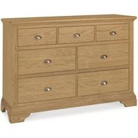 bentley designs hampstead oak chest of drawer 34 drawer