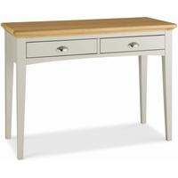 Bentley Designs Hampstead Soft Grey and Oak Dressing Table