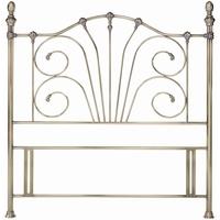 bentley designs rebecca antique brass headboard