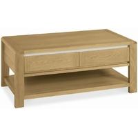 bentley designs casa oak coffee table