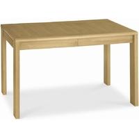 bentley designs casa oak dining table 4 6 seater extending