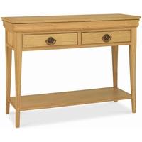 bentley designs chantilly oak console table