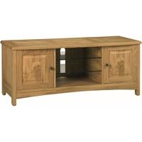 bentley designs turner oak entertainment unit