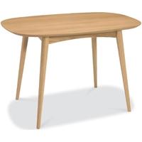 Bentley Designs Oslo Oak Dining Table - 4 Seater Fixed