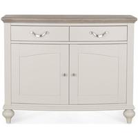 bentley designs montreux grey washed oak and soft grey sideboard narro ...