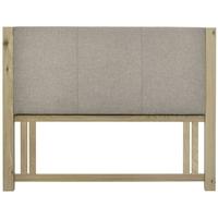 Bentley Designs Turin Aged Oak Headboard - Upholstered