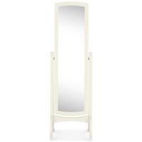 bentley designs bordeaux ivory cheval mirror