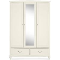 Bentley Designs Bordeaux Ivory Wardrobe - Triple