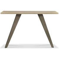 bentley designs cadell aged and weathered oak console table