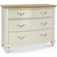 bentley designs montreux pale oak and antique white chest of drawer 22 ...