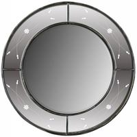 Bevelled Round Wall Mirror