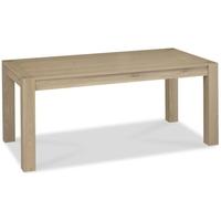 Bentley Designs Turin Aged Oak Dining Table - Double End Extending