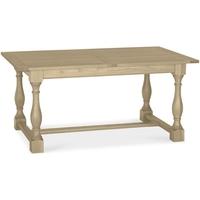 Bentley Designs Chartreuse Aged Oak Dining Table - 4-10 Extending